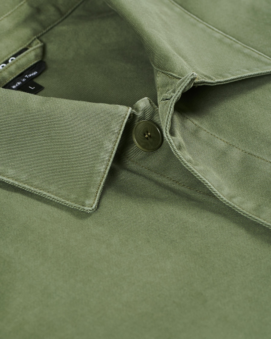 Mies | Kauluspaidat | A.P.C. | Kerlouan Shirt Jacket Olive