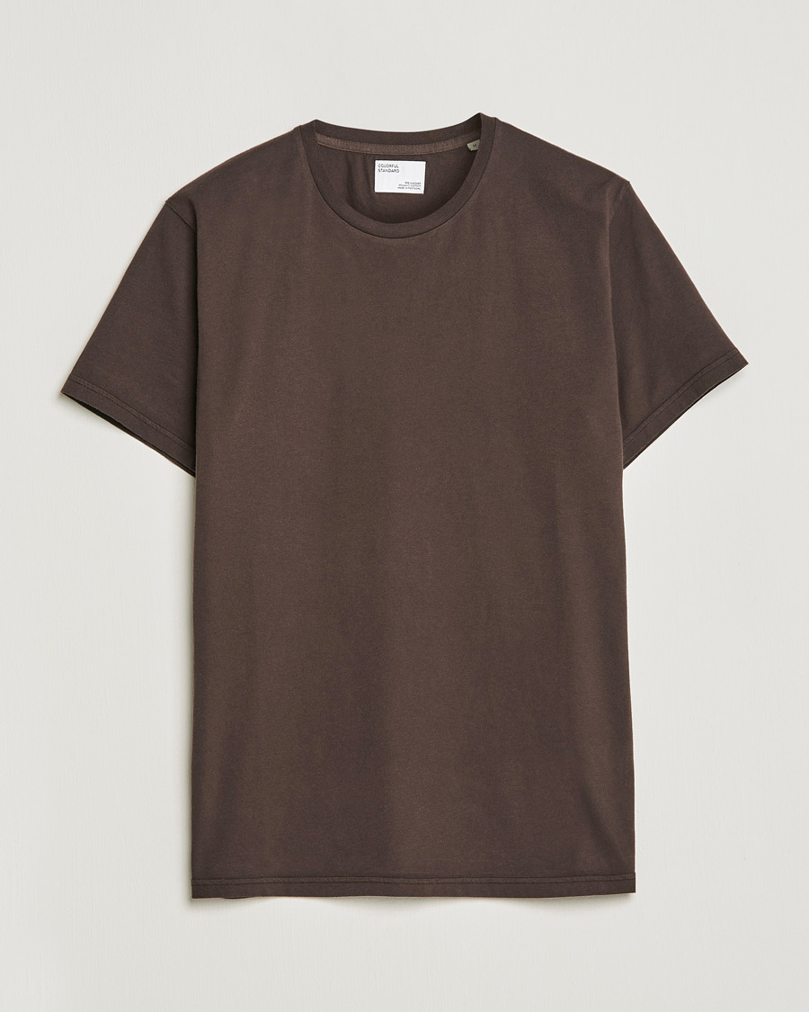 Mies | T-paidat | Colorful Standard | Classic Organic T-Shirt Coffee Brown