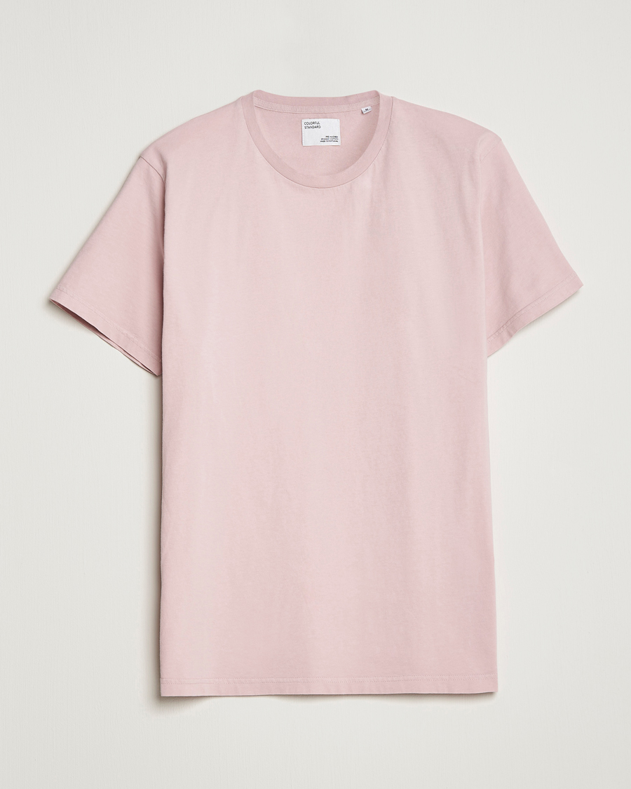 Mies | T-paidat | Colorful Standard | Classic Organic T-Shirt Faded Pink