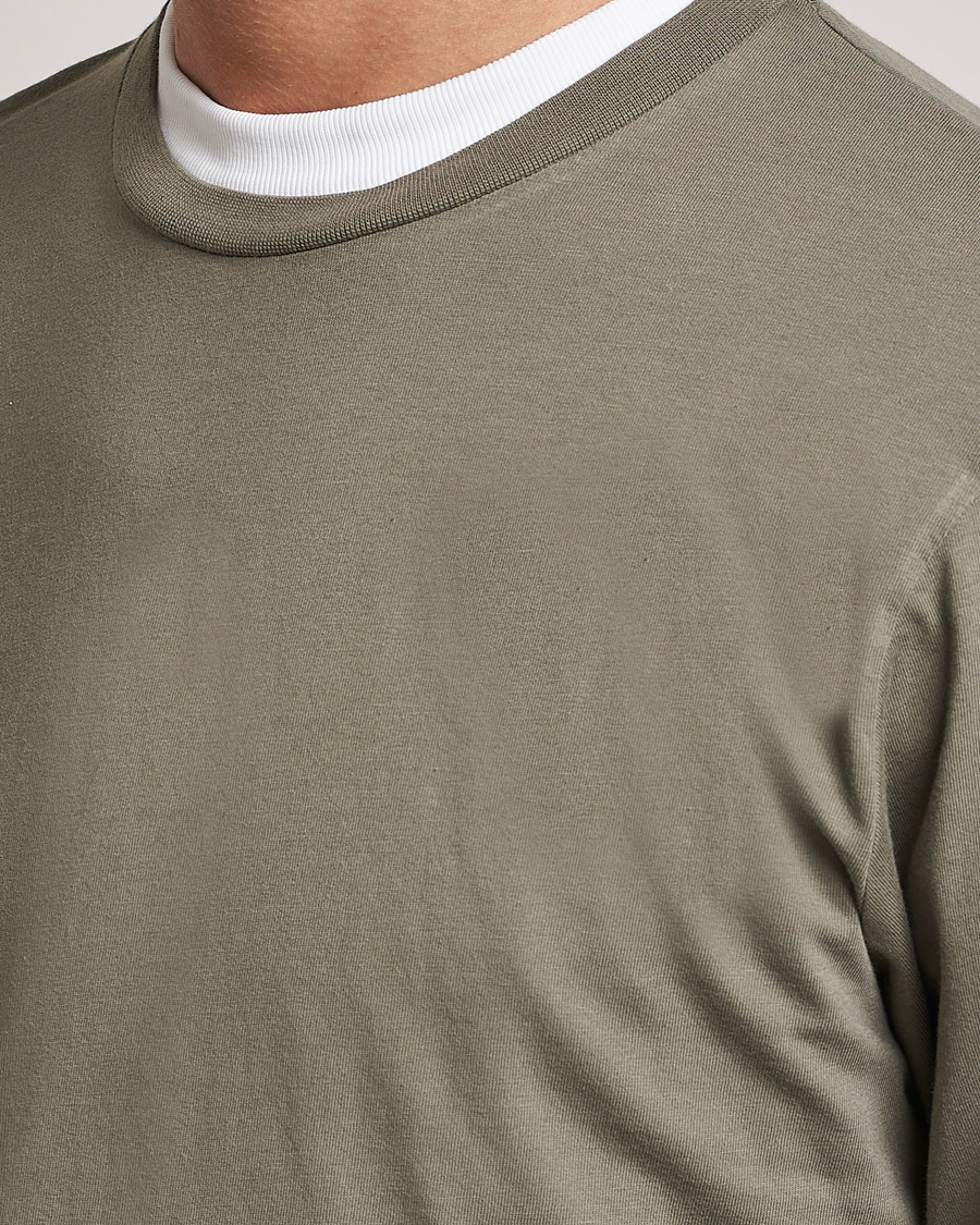 Mies | T-paidat | Colorful Standard | Classic Organic Long Sleeve T-shirt Dusty Olive