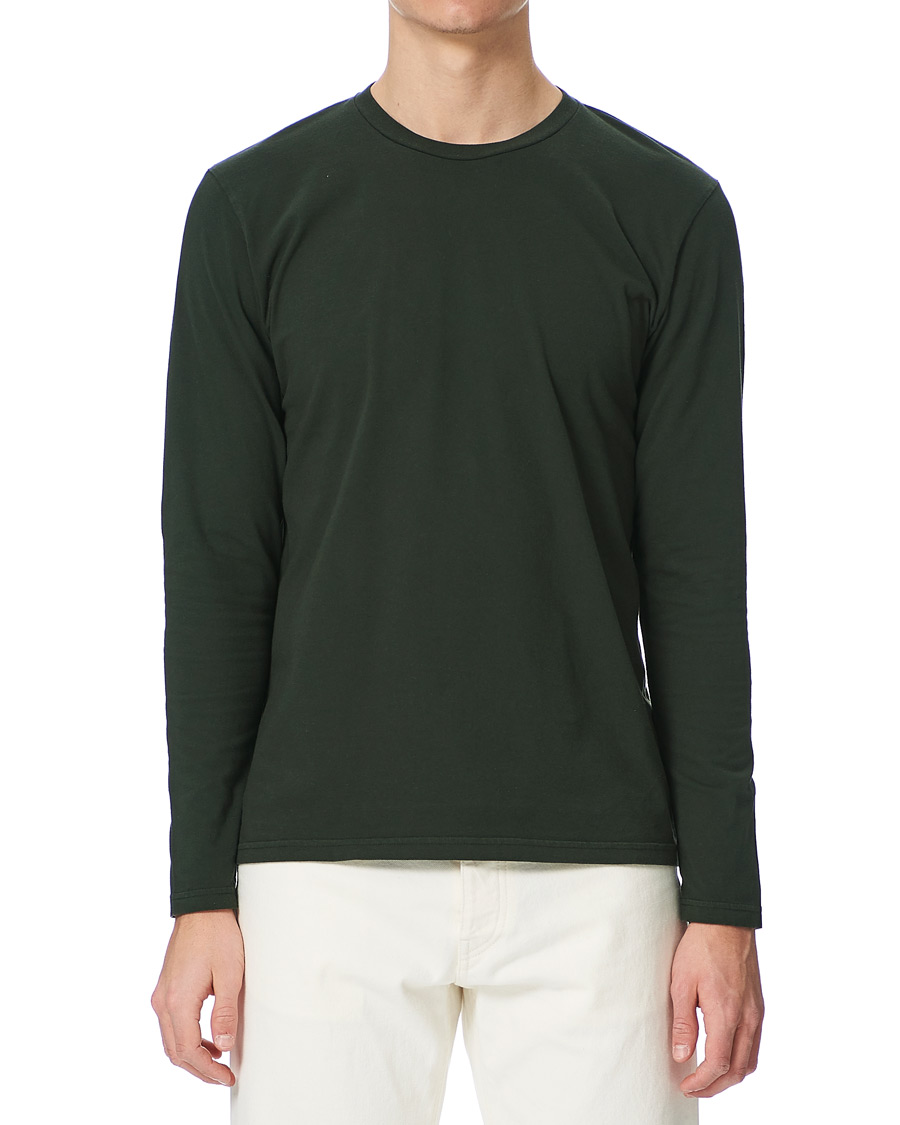 Mies | T-paidat | Colorful Standard | Classic Organic Long Sleeve T-shirt Hunter Green