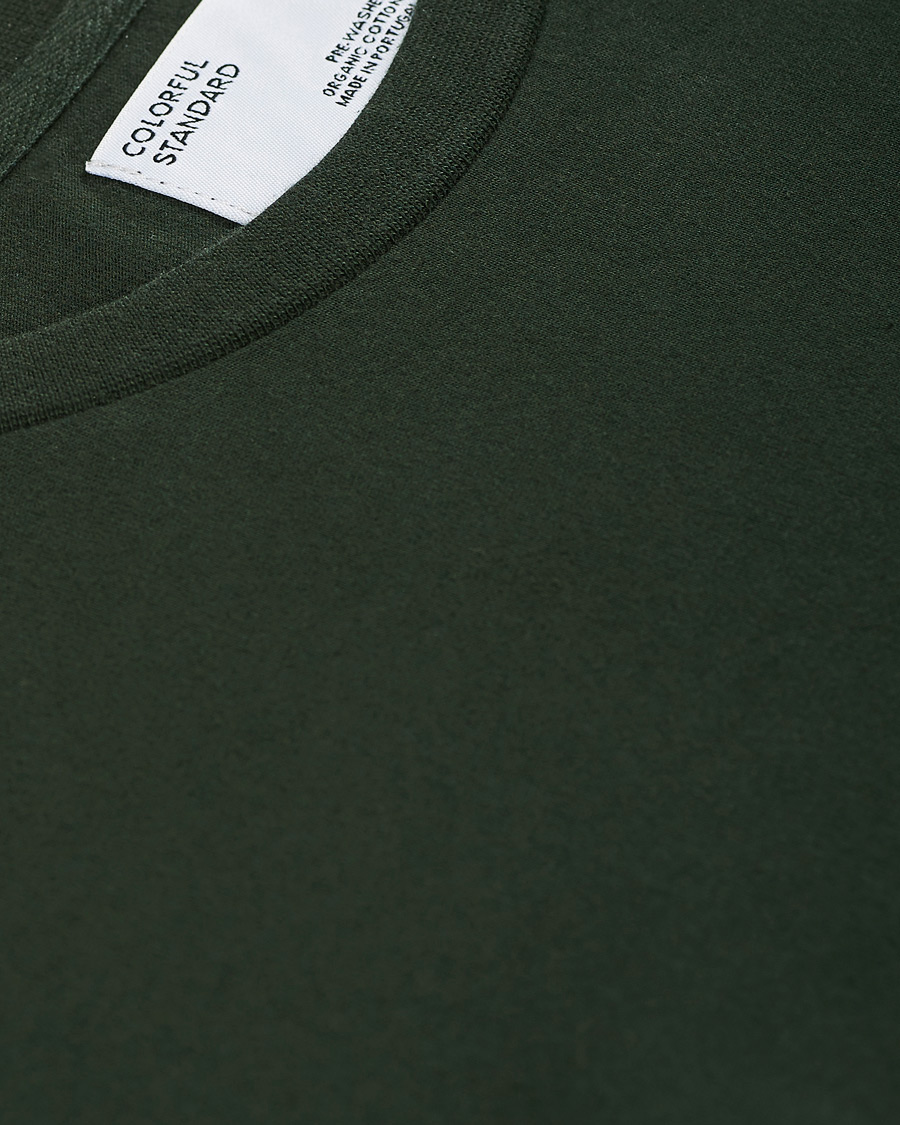 Mies | T-paidat | Colorful Standard | Classic Organic Long Sleeve T-shirt Hunter Green