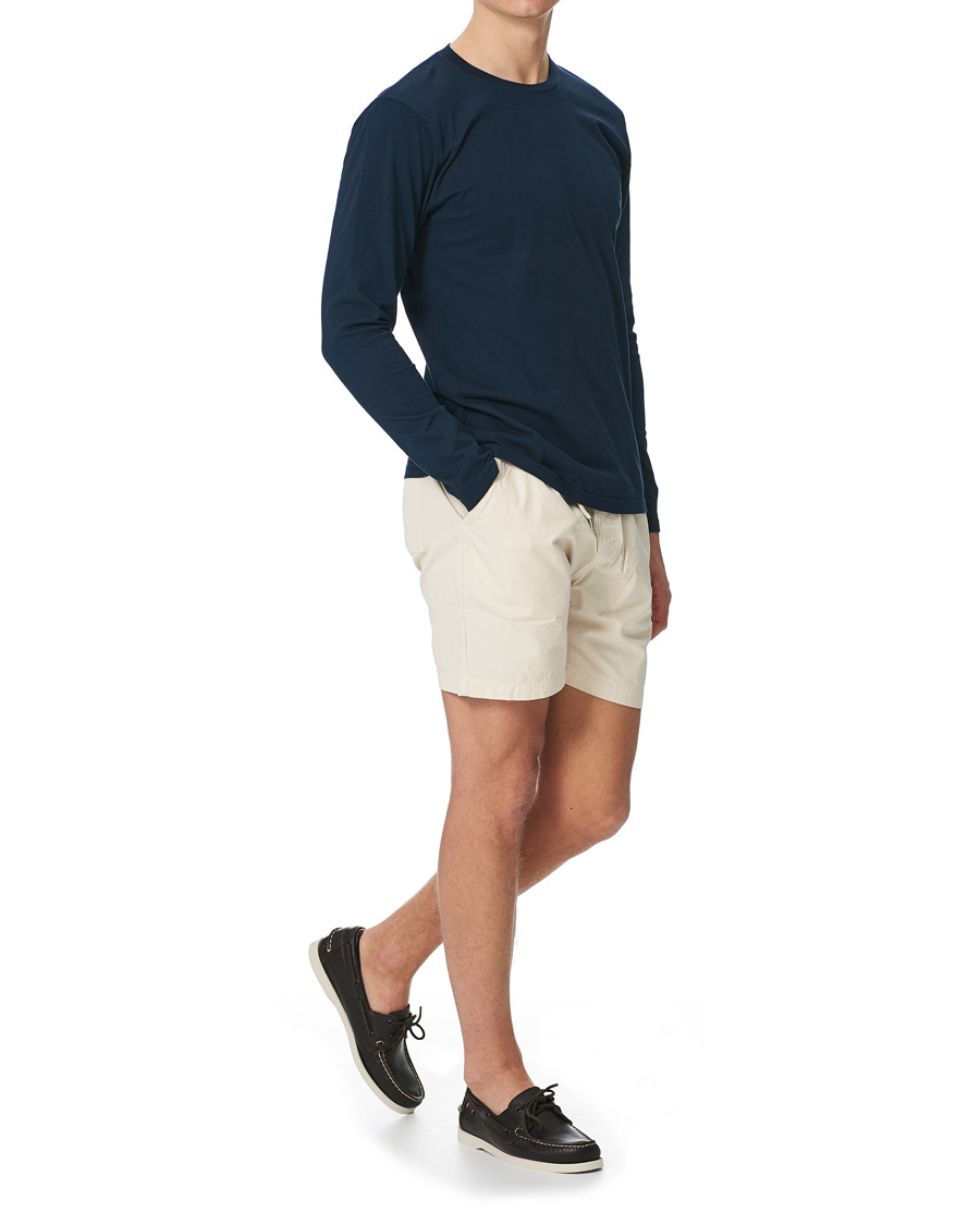Mies | Pitkähihaiset t-paidat | Colorful Standard | Classic Organic Long Sleeve T-shirt Navy Blue