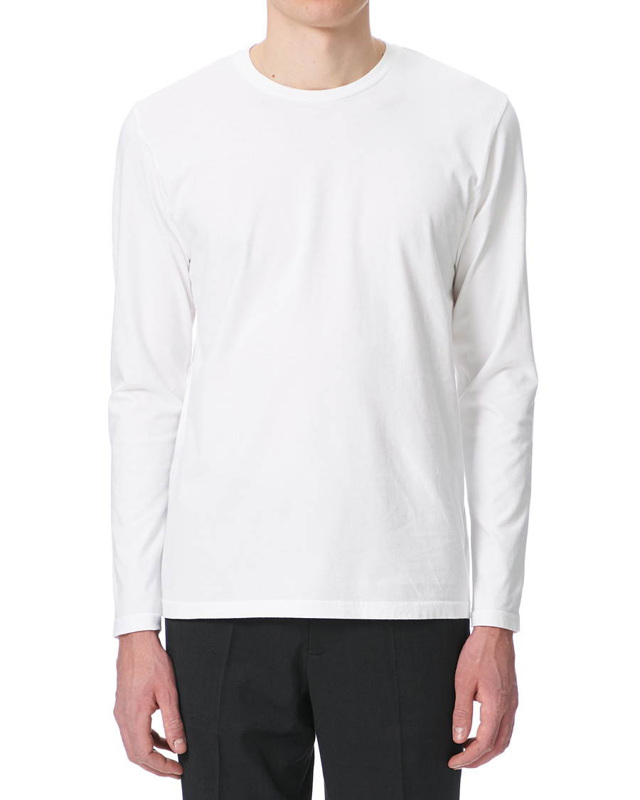 Mies | T-paidat | Colorful Standard | Classic Organic Long Sleeve T-shirt Optical White