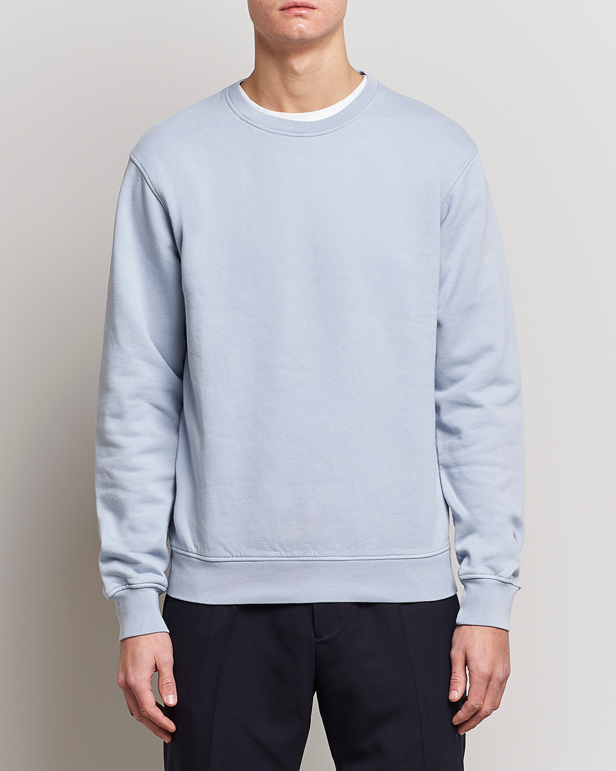Mies | Alle 100 | Colorful Standard | Classic Organic Crew Neck Sweat Powder Blue
