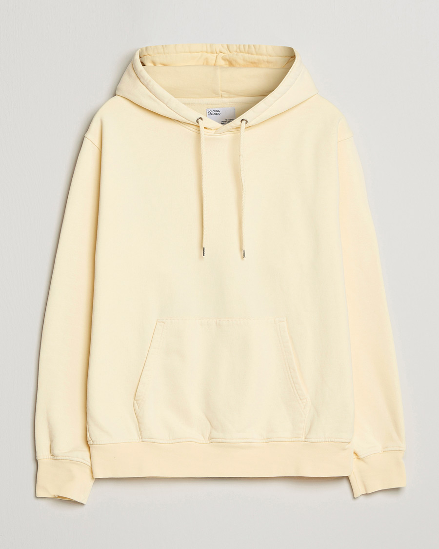 Mies | Puserot | Colorful Standard | Classic Organic Hood Soft Yellow