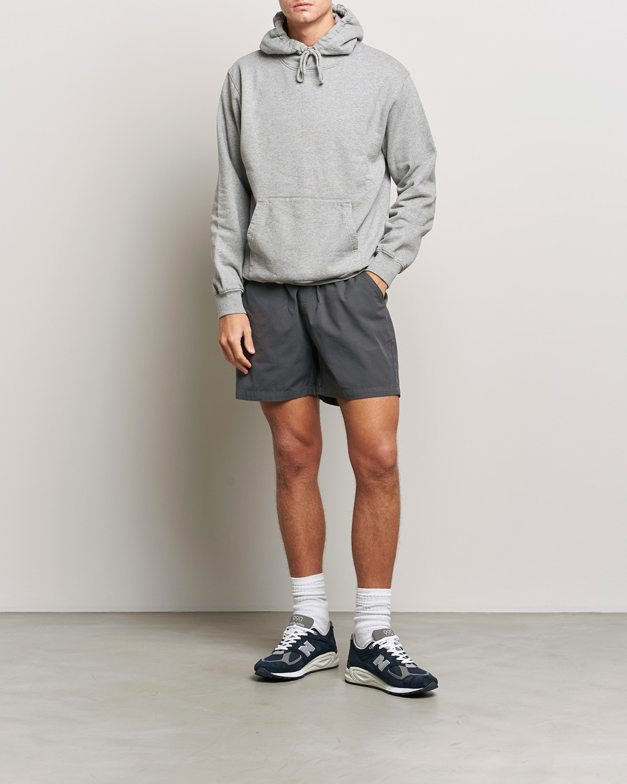 Mies | Shortsit | Colorful Standard | Classic Organic Twill Drawstring Shorts Lava Grey