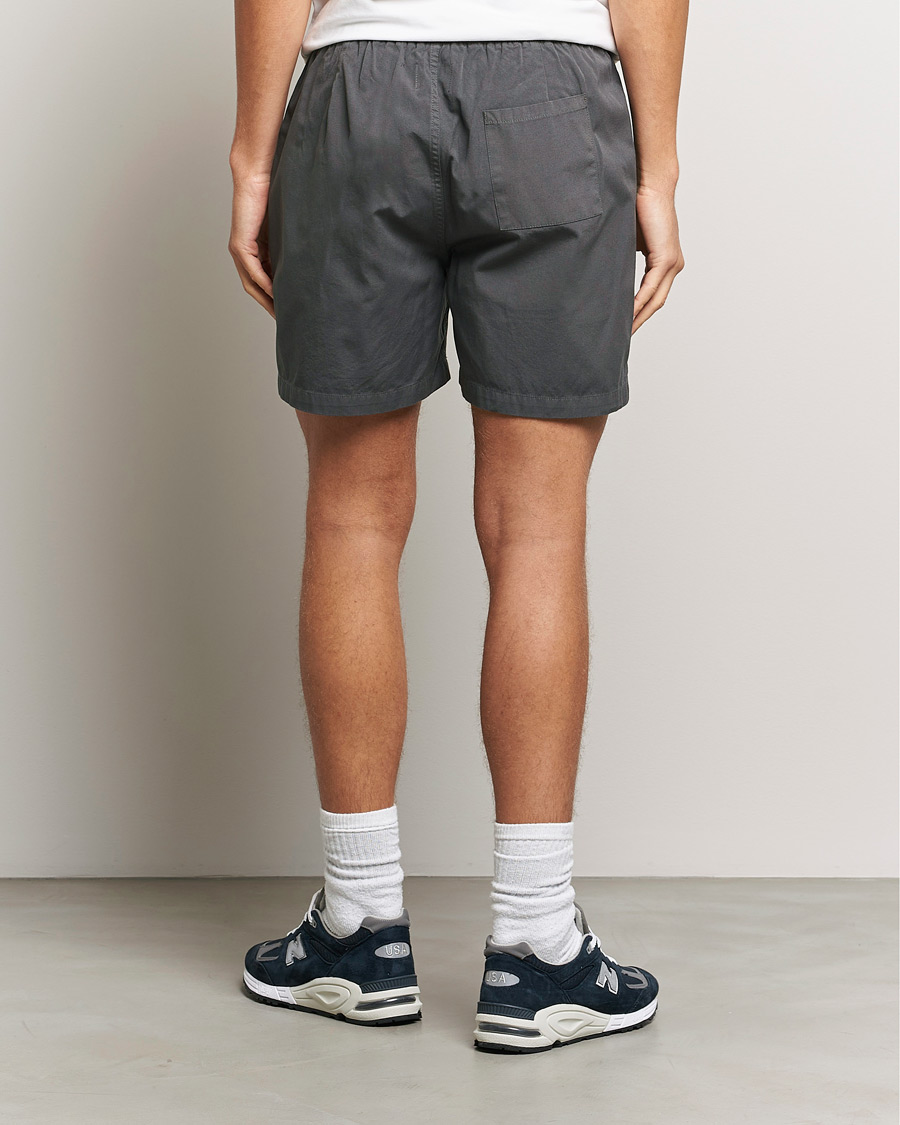 Mies | Shortsit | Colorful Standard | Classic Organic Twill Drawstring Shorts Lava Grey