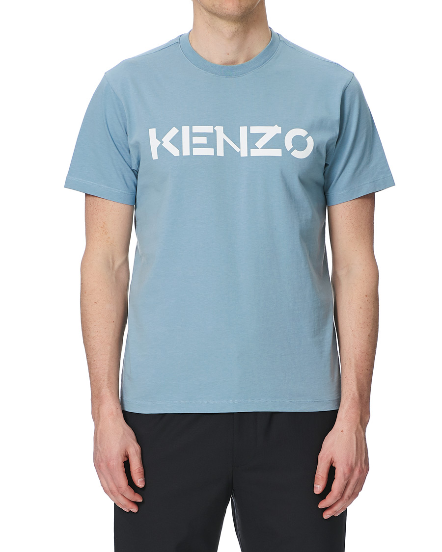Mies | T-paidat | KENZO | Logo Classic Crew Neck Tee Glacier