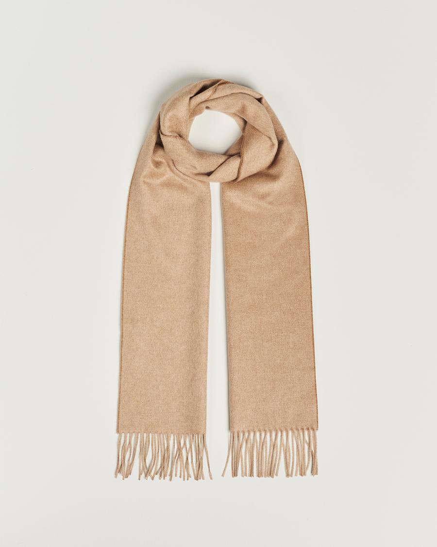 Mies | Piacenza Cashmere Vicuna/Baby Cashmere Scarf Camel | Piacenza Cashmere | Vicuna/Baby Cashmere Scarf Camel
