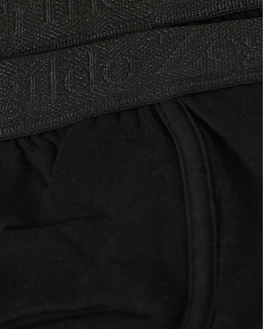 Mies | Alusvaatteet | Zegna | Cotton Stretch Boxer Bi-Pack Black