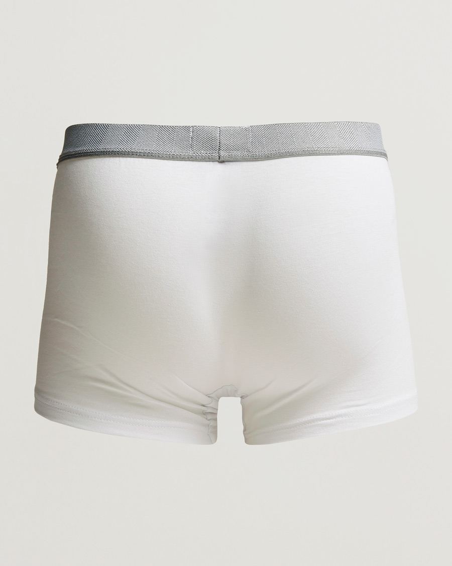 Mies | Alusvaatteet | Zegna | Cotton Stretch Boxer Bi-Pack White