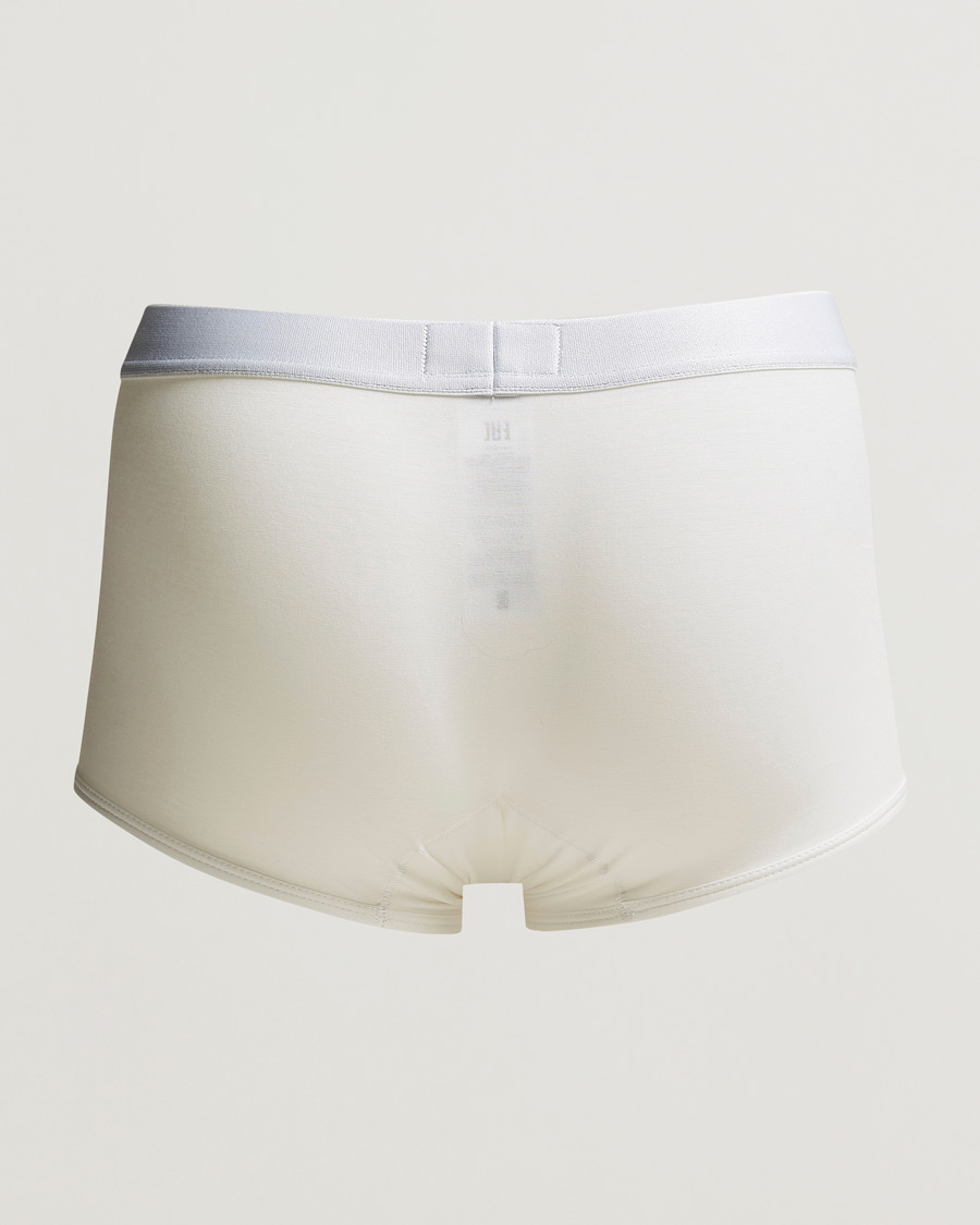 Mies | Alusvaatteet | Zegna | Cotton Stretch Trunk Boxers White