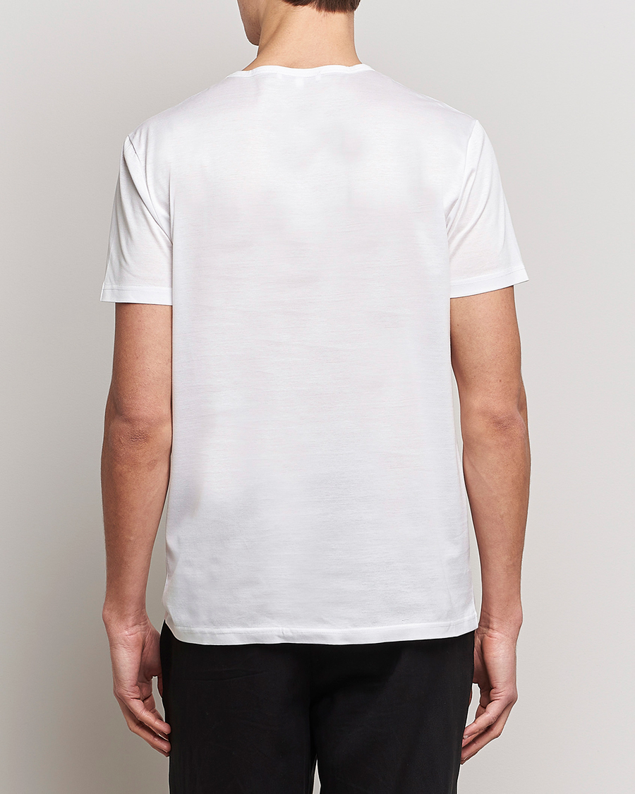 Mies | Zegna | Zegna | Filoscozia Fine Cotton Crew Neck T-Shirt White