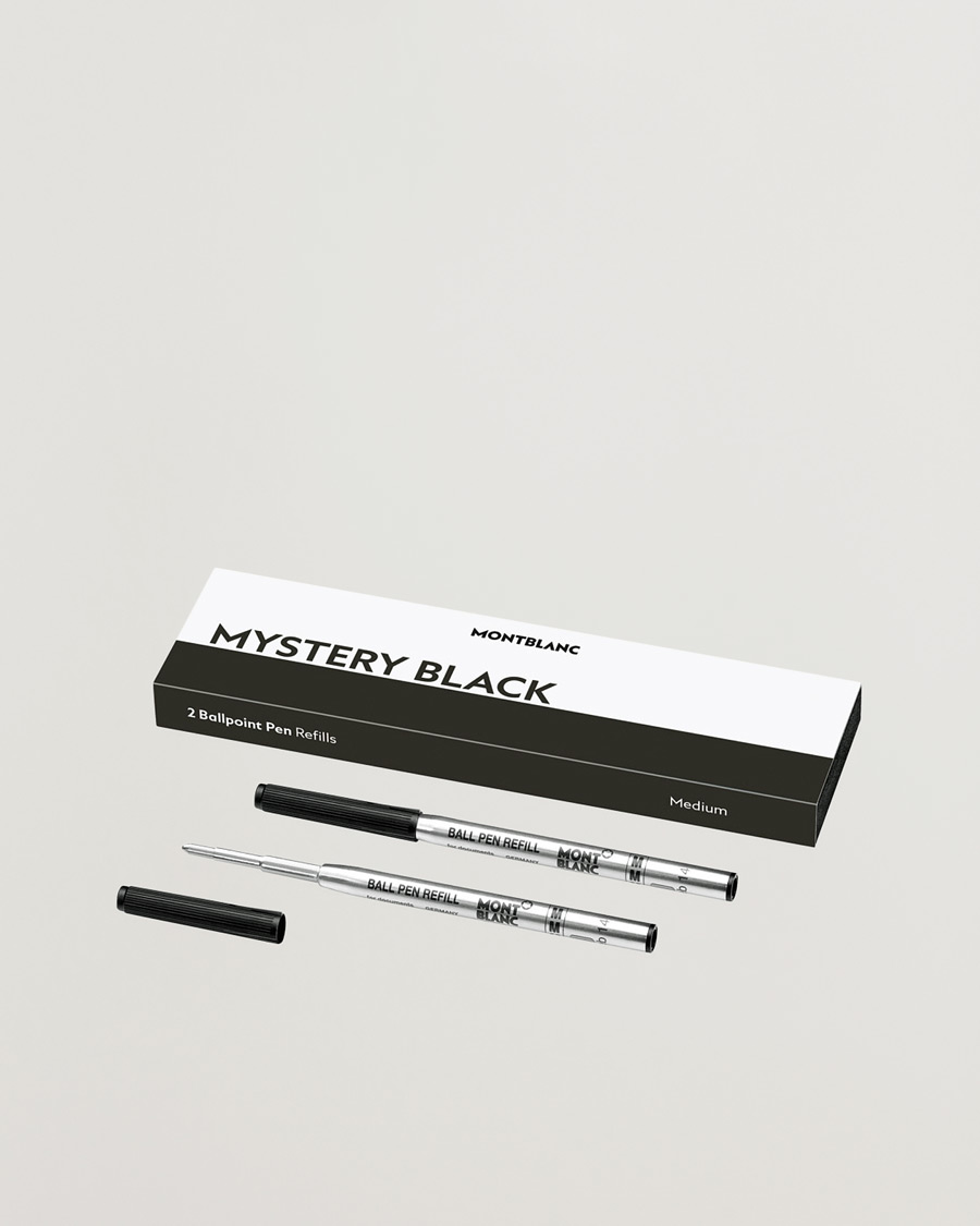 Mies | Kynät | Montblanc | 2 Ballpoint Pen Refills Mystery Black