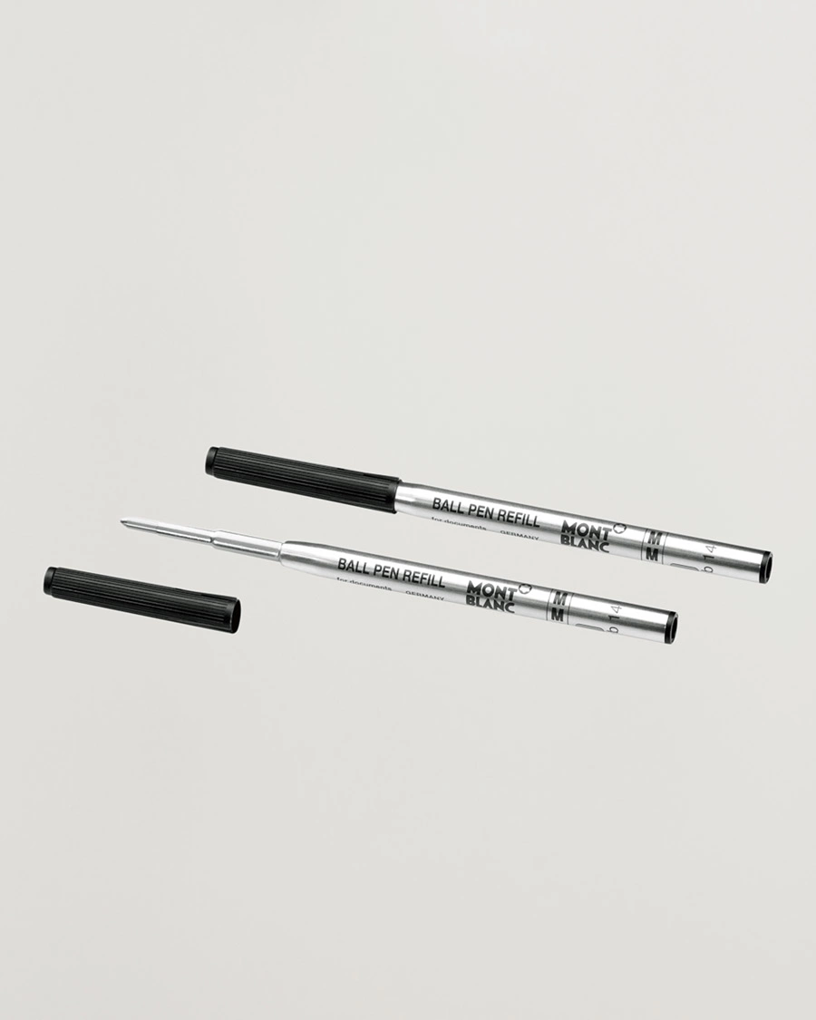Mies | Kynät | Montblanc | 2 Ballpoint Pen Refills Mystery Black