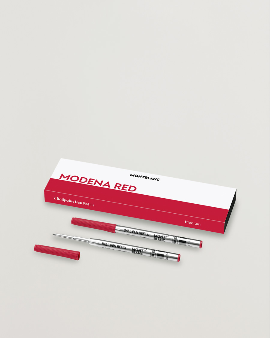 Miehet |  | Montblanc | 2 Ballpoint Pen Refills Modena Red