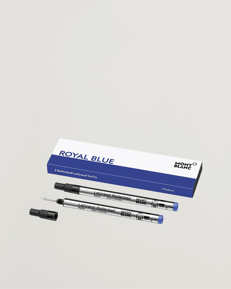 Mies | Kynät | Montblanc | 2 Rollerball LeGrand Pen Refills Royal Blue