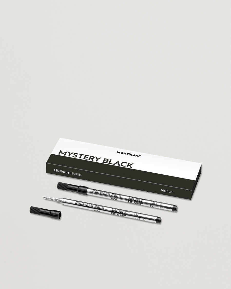 Mies | Kynät | Montblanc | 2 Rollerball Refills Mystery Black