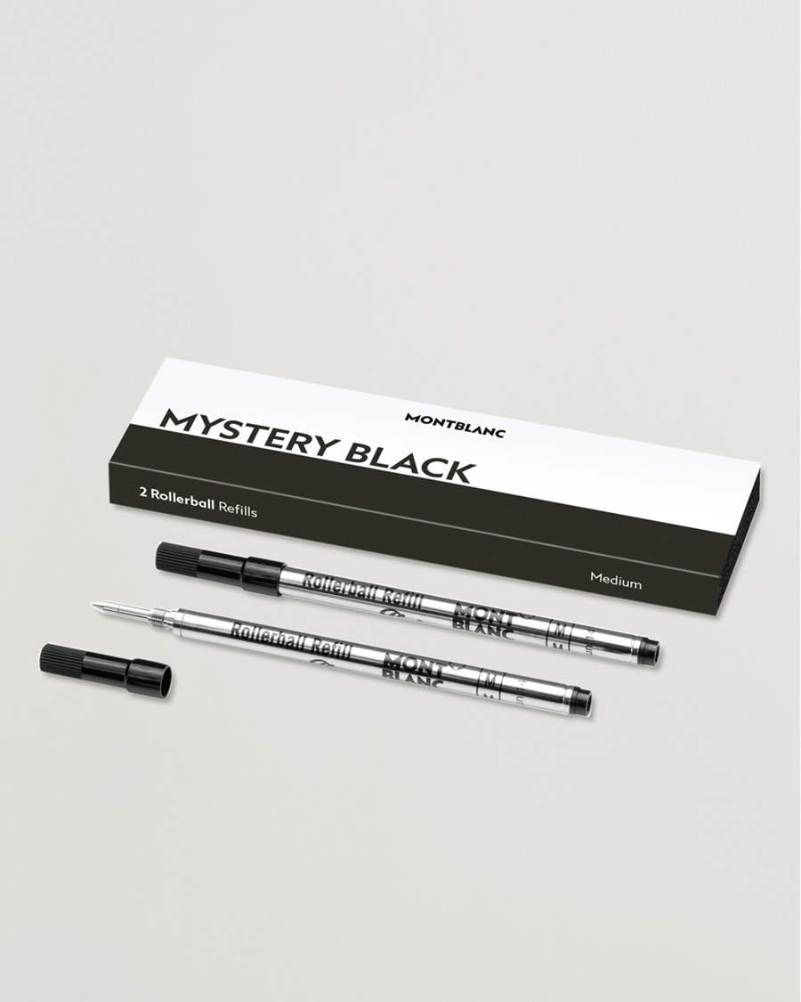Mies | Kynät | Montblanc | 2 Rollerball Refills Mystery Black