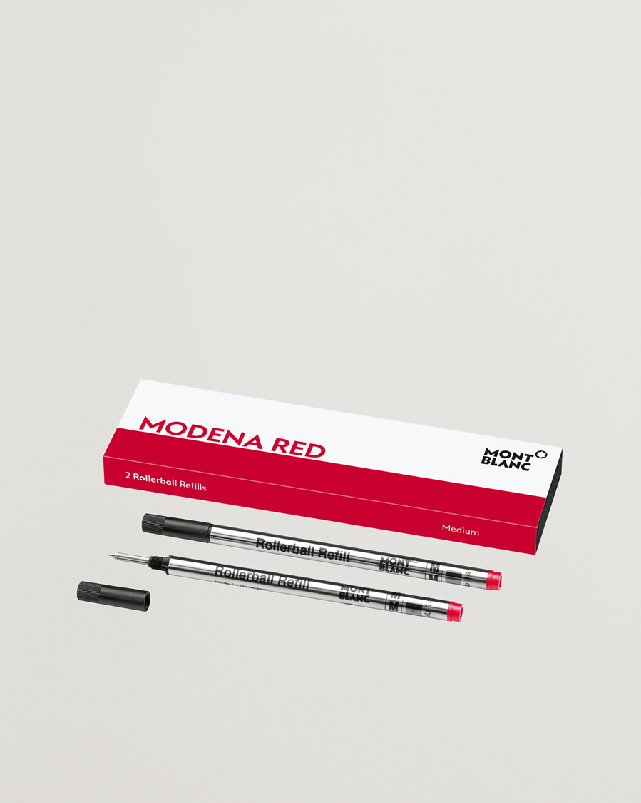 Mies | Kynät | Montblanc | 2 Rollerball Refills Modena Red