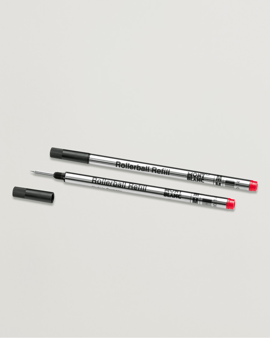 Mies | Kynät | Montblanc | 2 Rollerball Refills Modena Red