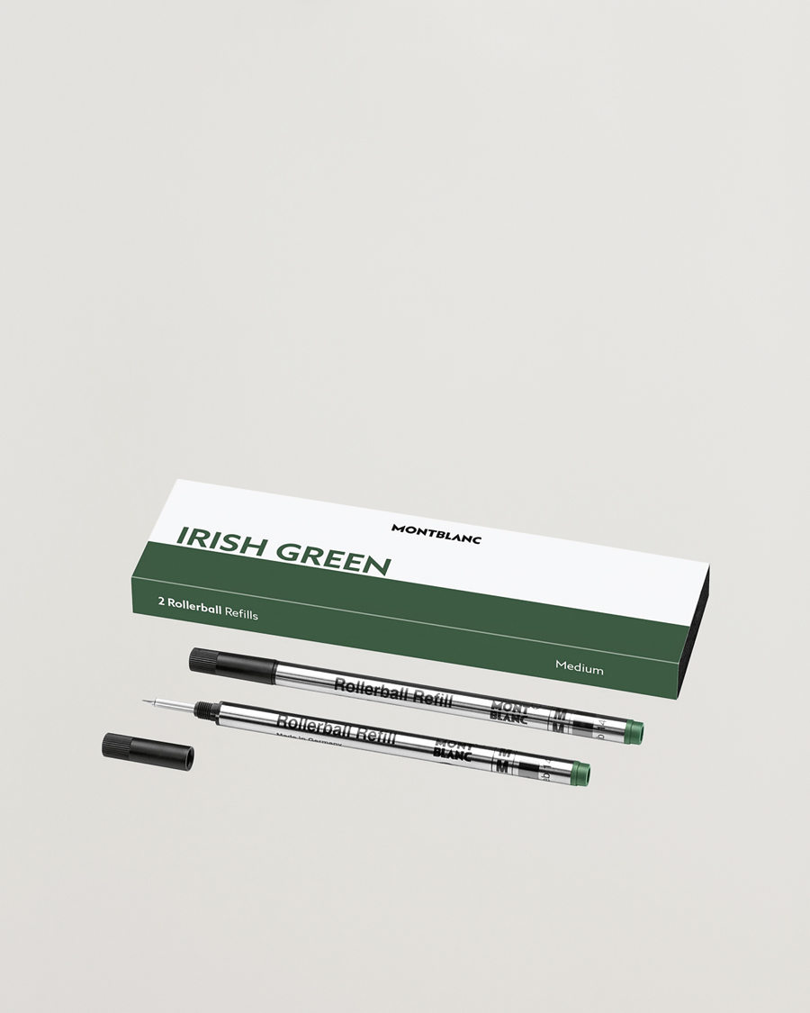 Mies | Kynät | Montblanc | 2 Rollerball Refills Irish Green