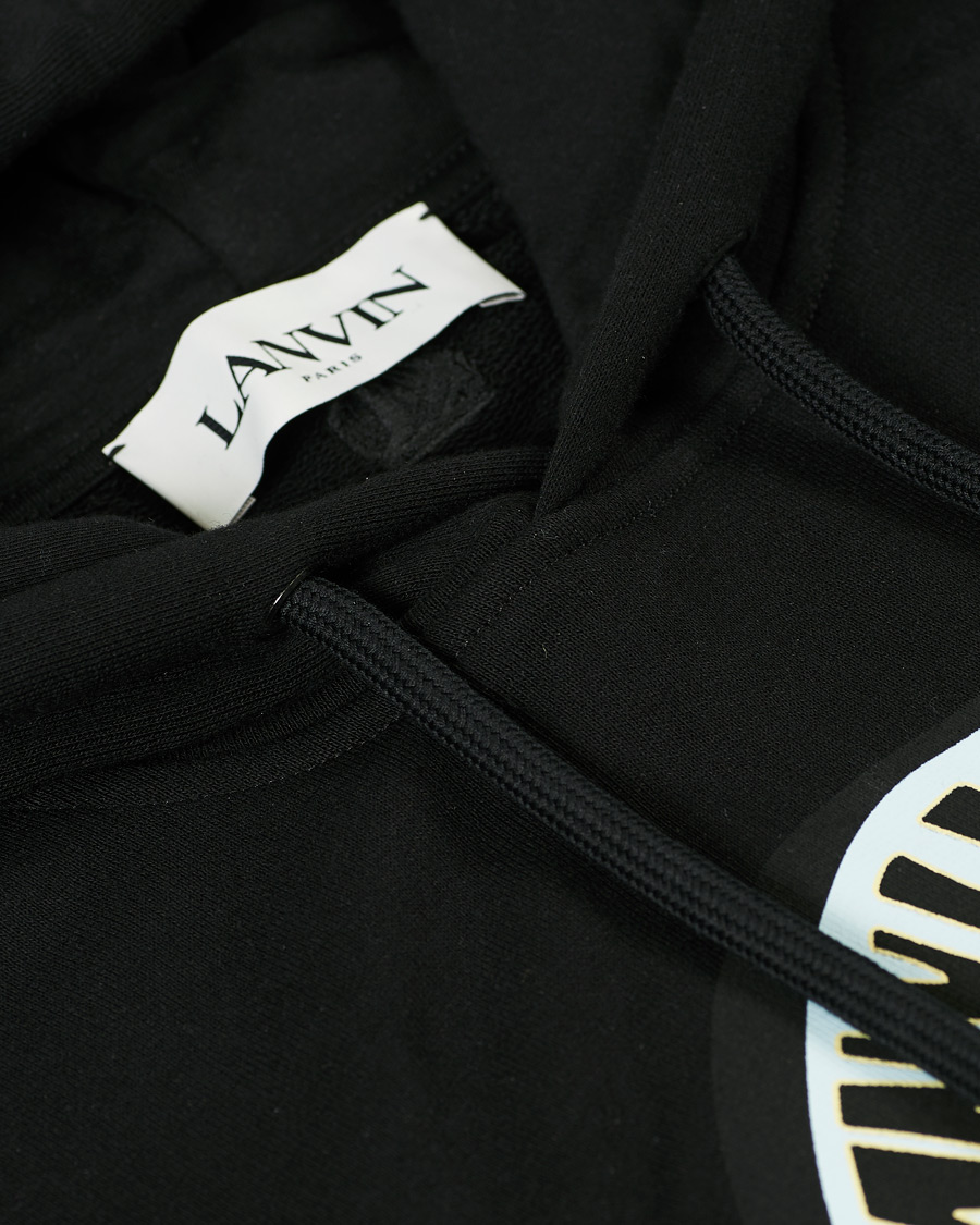 Mies | Puserot | Lanvin | Cat Print Hoodie Black
