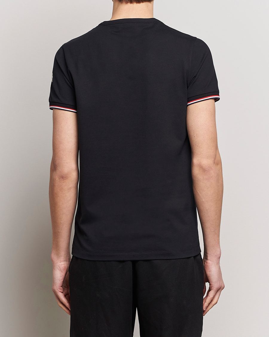 Mies | T-paidat | Moncler | Shoulder Logo T-Shirt Black