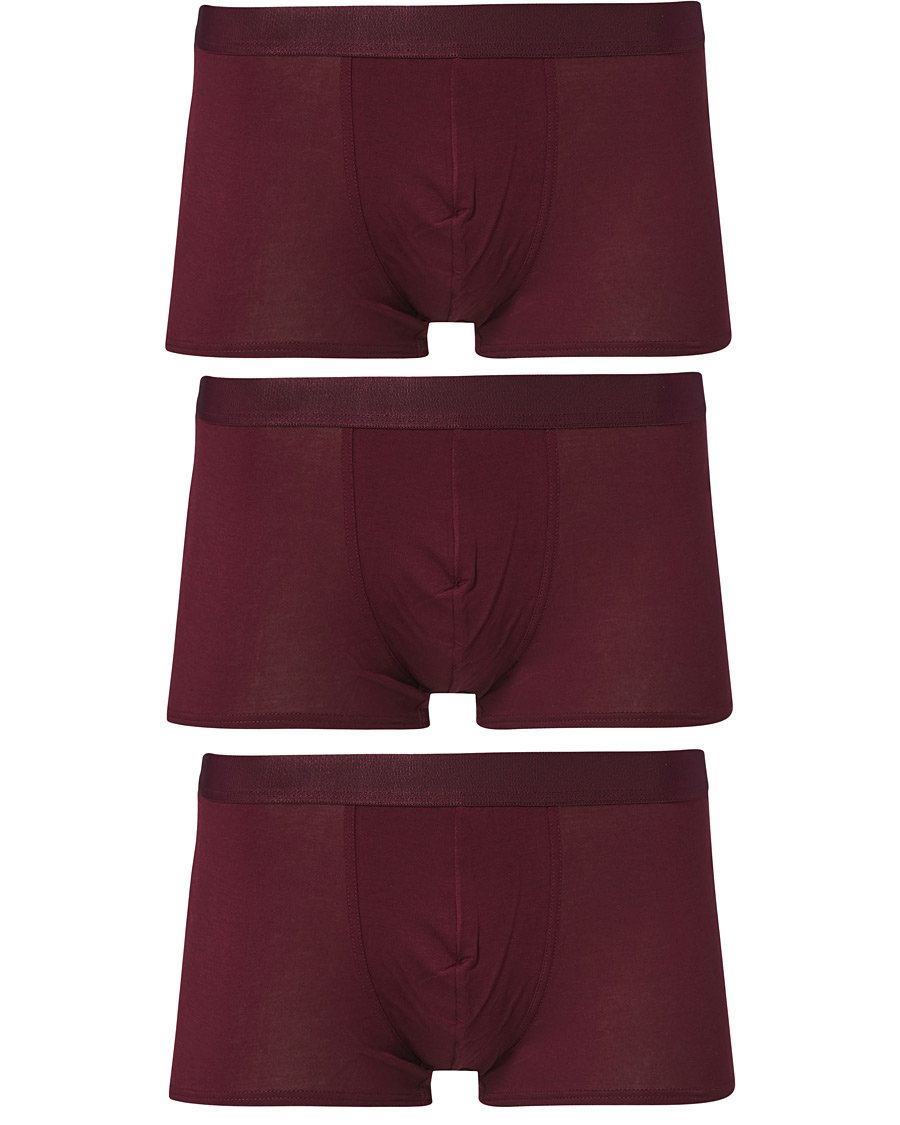 Mies | Alusvaatteet | CDLP | 3-Pack Boxer Trunk Burgundy