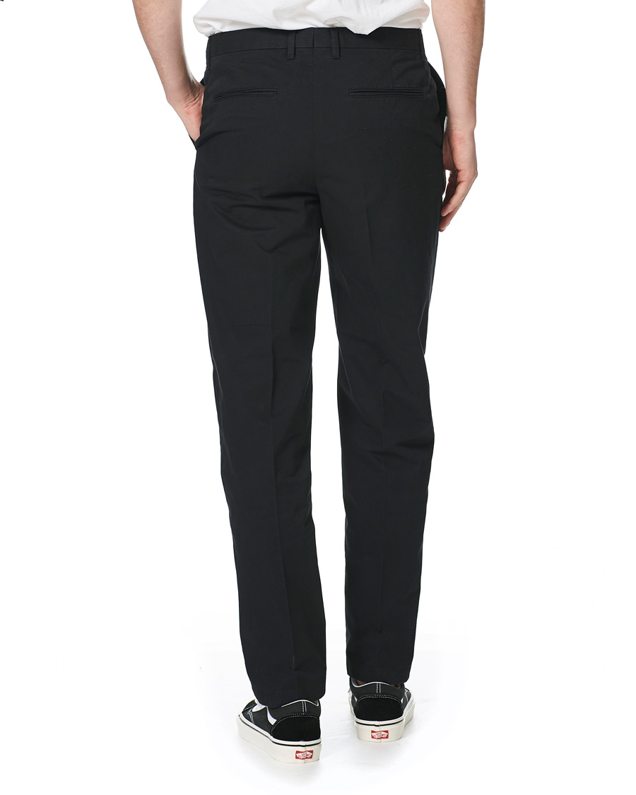 Mies | Housut | Filippa K | William Cotton Trousers Black