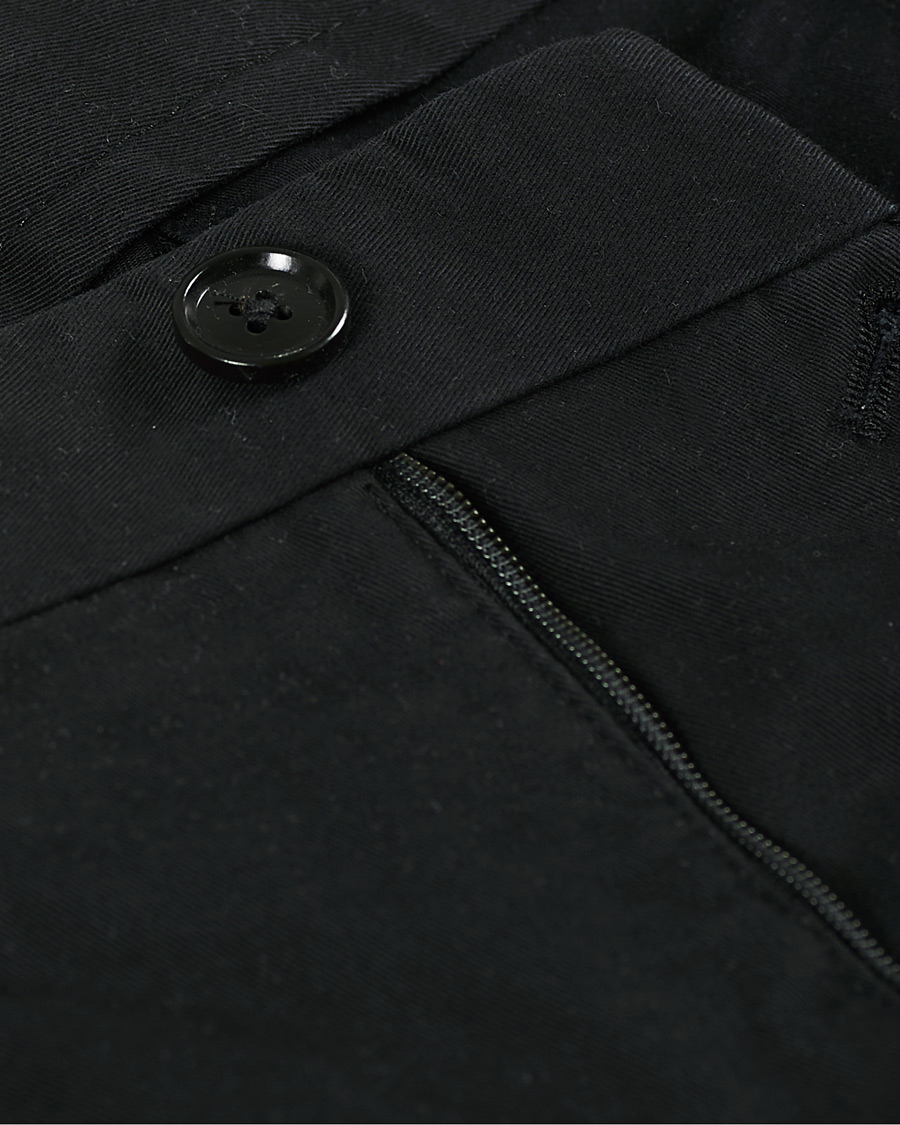 Mies | Housut | Filippa K | William Cotton Trousers Black
