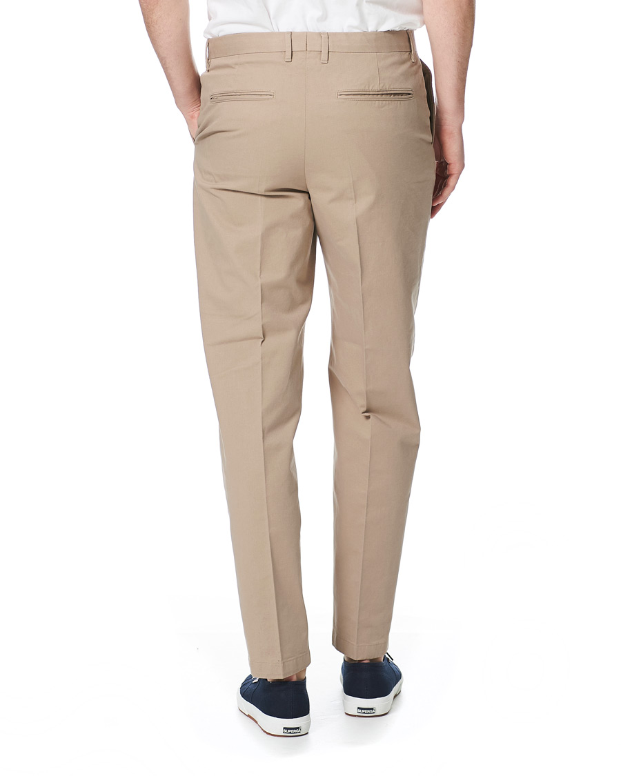 Mies | Housut | Filippa K | William Cotton Trousers  Desert Taupe