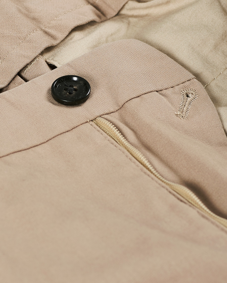 Mies | Housut | Filippa K | William Cotton Trousers  Desert Taupe
