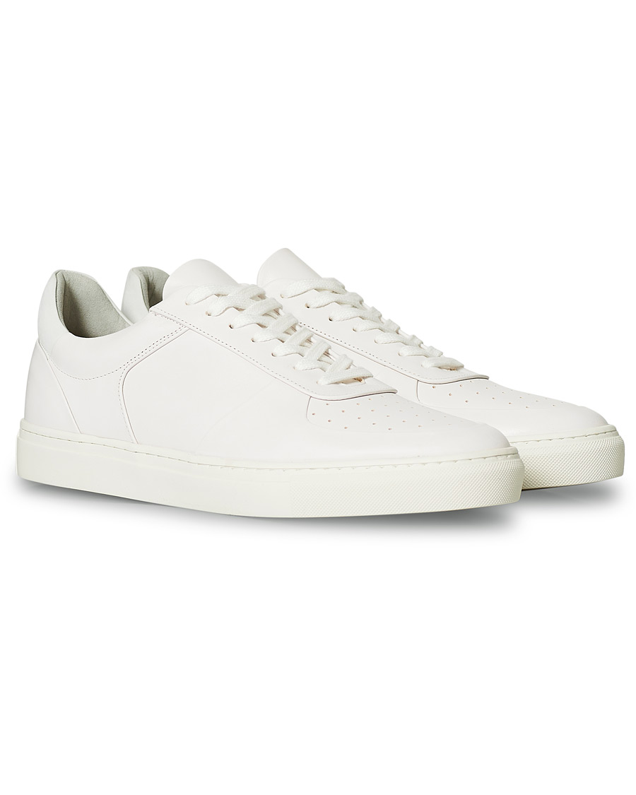 Mies | Filippa K Robert Leather Sneakers White | Filippa K | Robert Leather Sneakers White