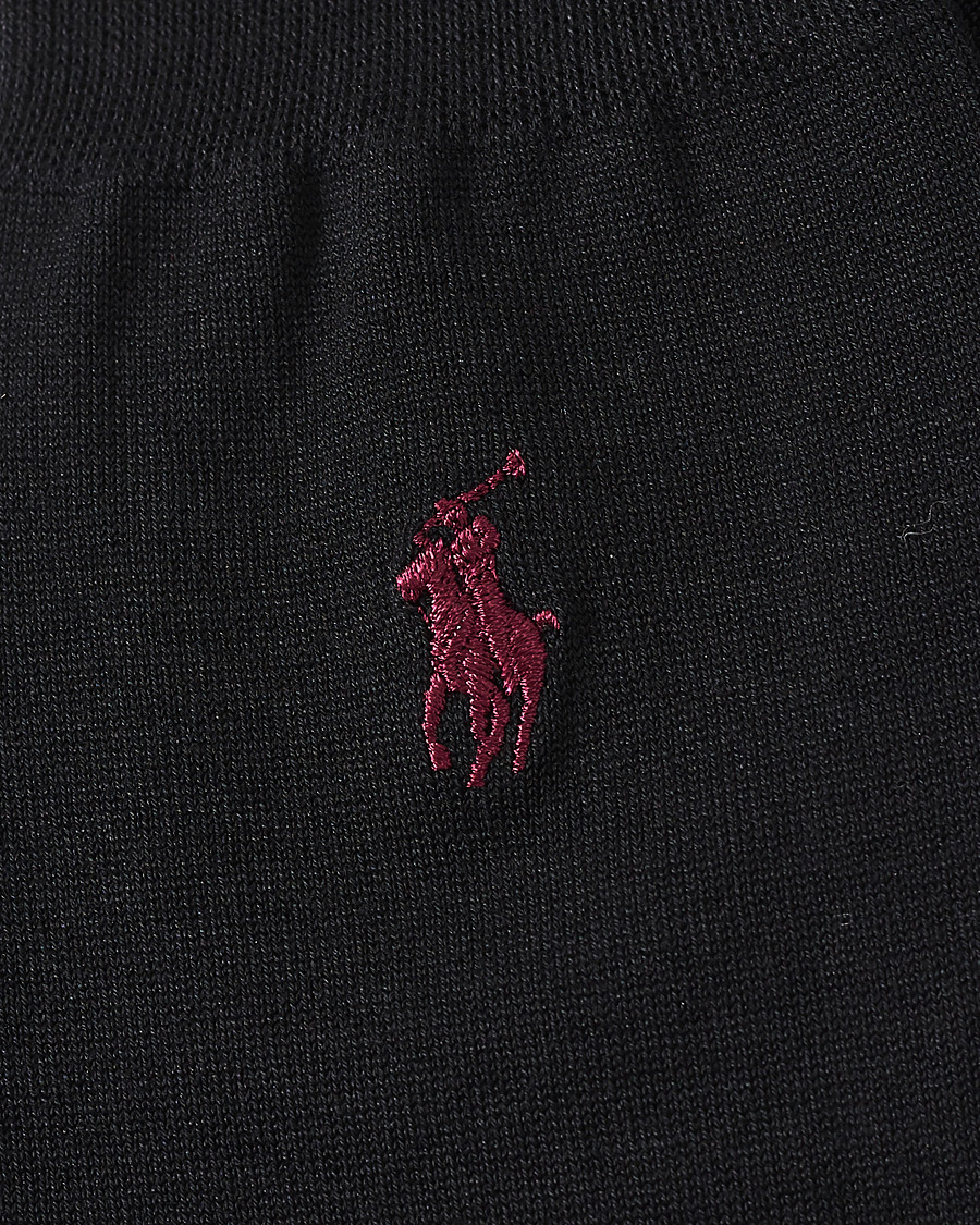 Mies | Alusvaatteet | Polo Ralph Lauren | 2-Pack Mercerized Cotton Socks Black