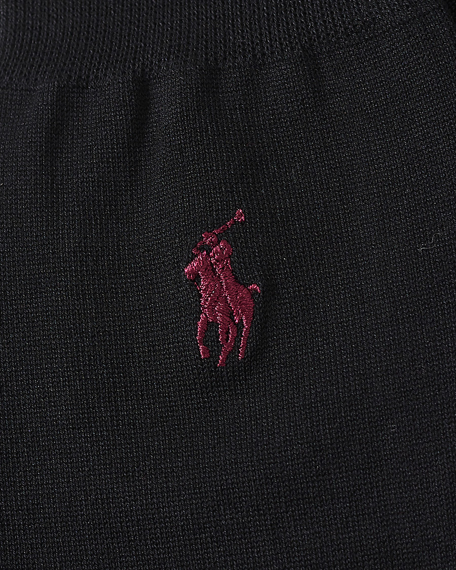 Mies | Alusvaatteet | Polo Ralph Lauren | 2-Pack Mercerized Cotton Socks Black