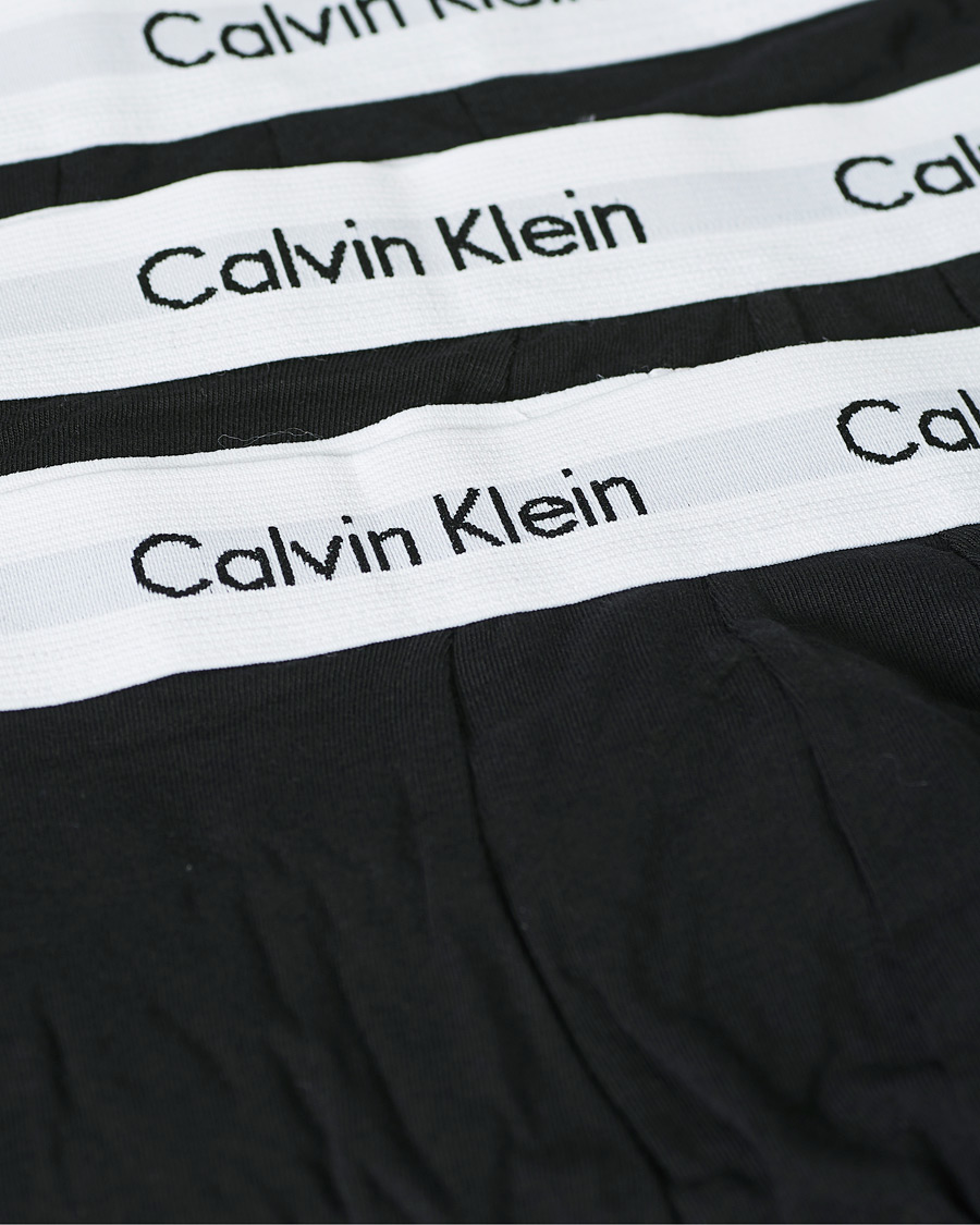 Mies | Alusvaatteet | Calvin Klein | Cotton Stretch 3-Pack Boxer Breif Black