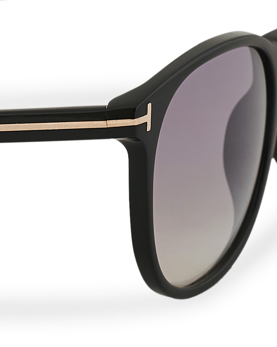 Mies | Tom Ford Ansel Sunglasses Shiny Black/Smoke Mirror | Tom Ford | Ansel Sunglasses Shiny Black/Smoke Mirror