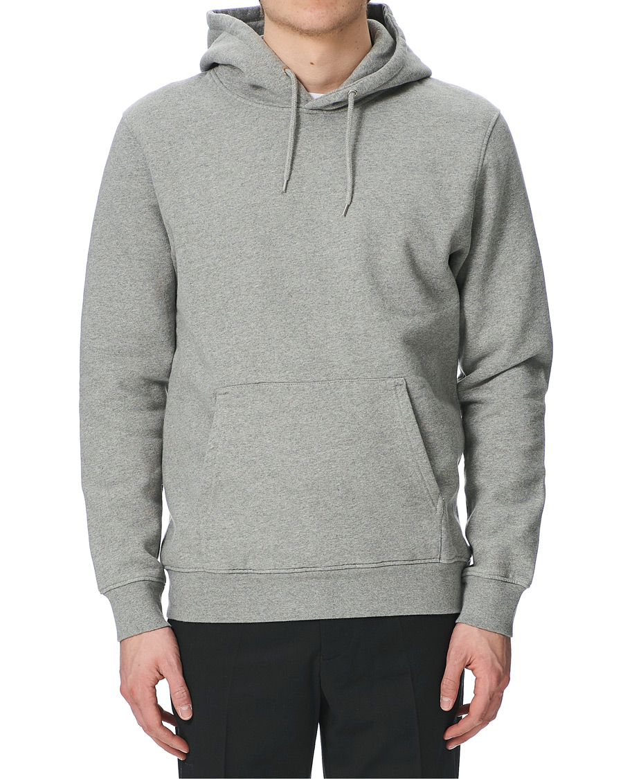 Mies | Puserot | Colorful Standard | Classic Organic Hood Heather Grey