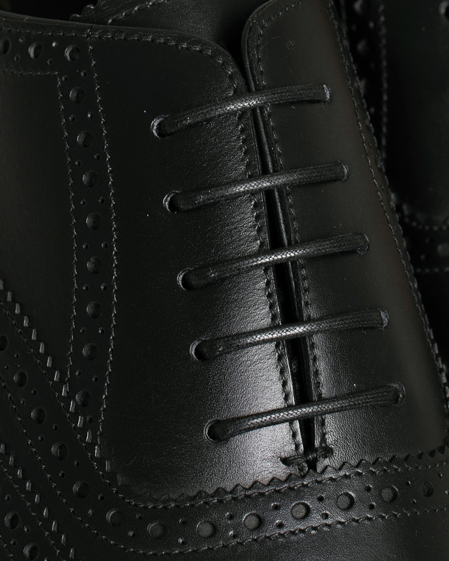 Mies |  | Saphir Medaille d'Or | Shoe Laces Thin Waxed 75cm Black