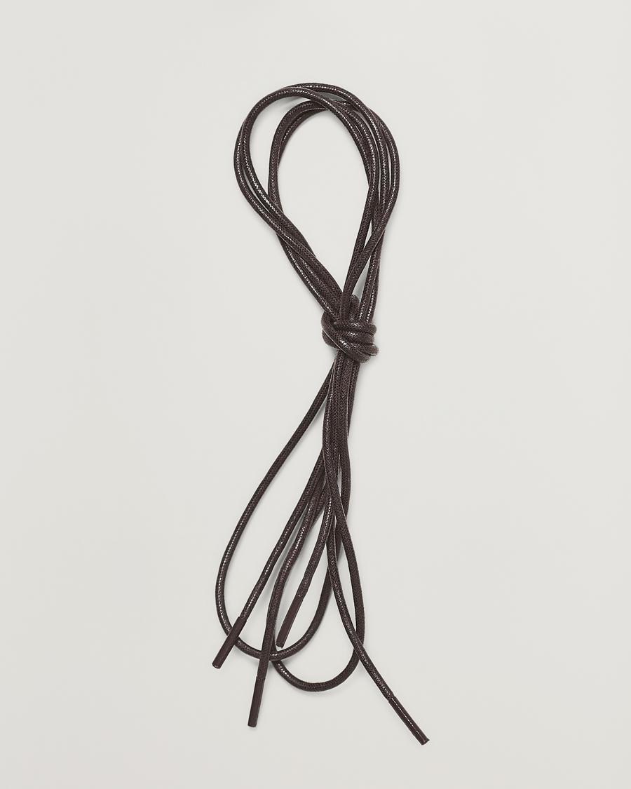 Mies | Kenkien huolto | Saphir Medaille d'Or | Shoe Laces Thin Waxed 75cm Dark Brown
