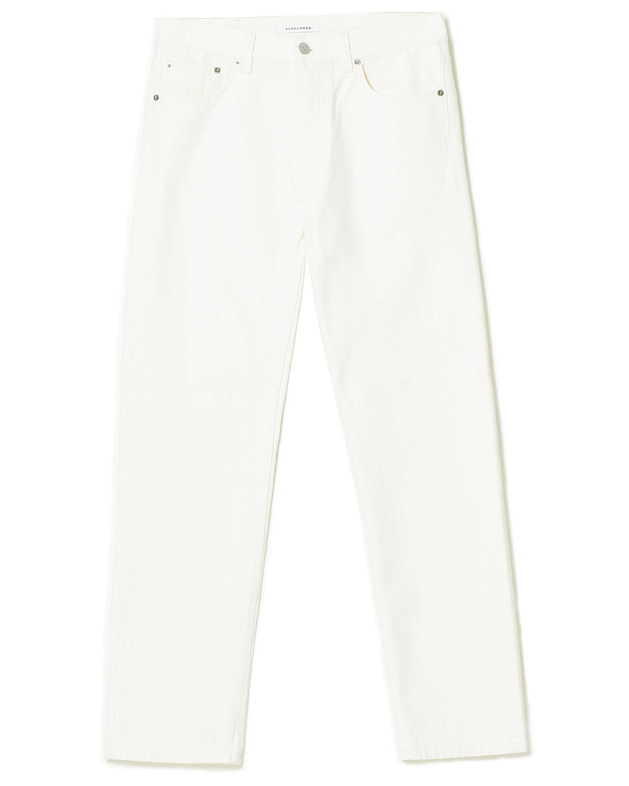 Mies | Farkut | Sunflower | Standard Jeans Washed White