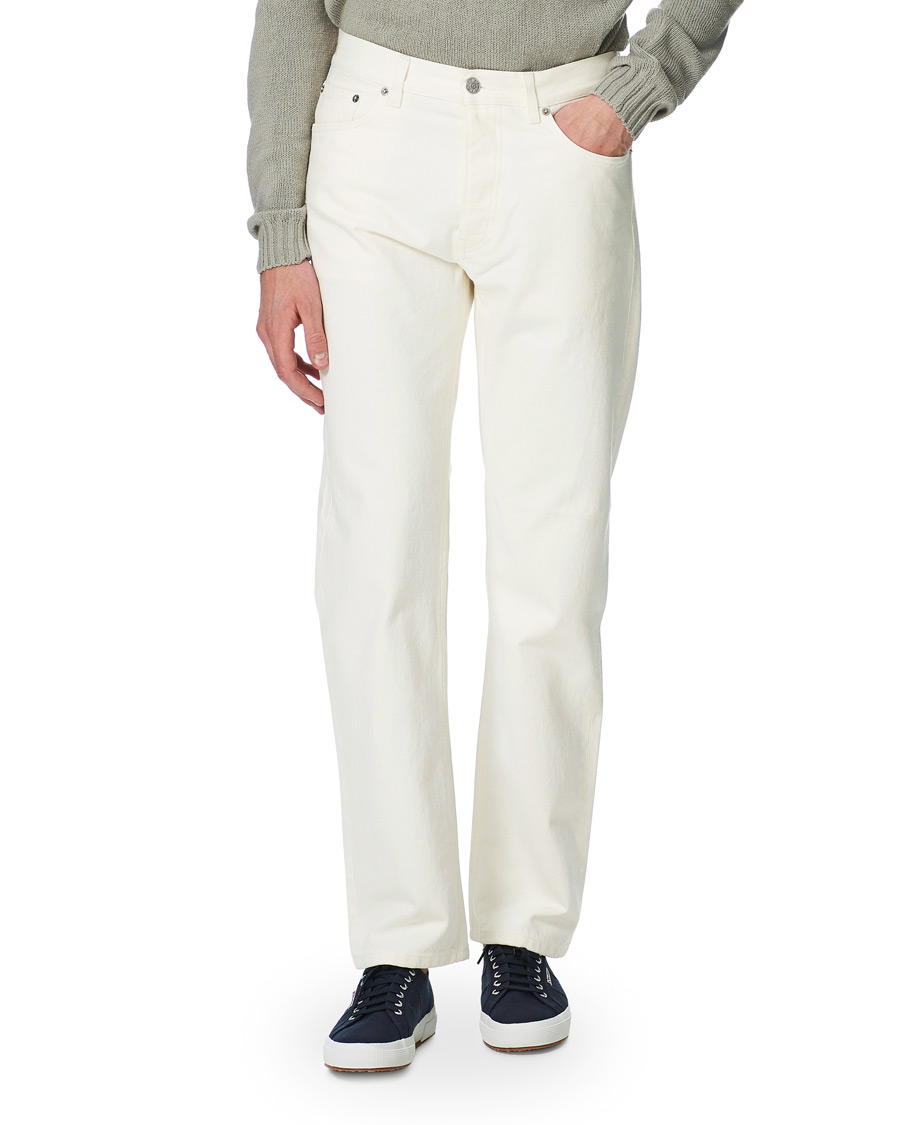Mies | Farkut | Sunflower | Standard Jeans Washed White