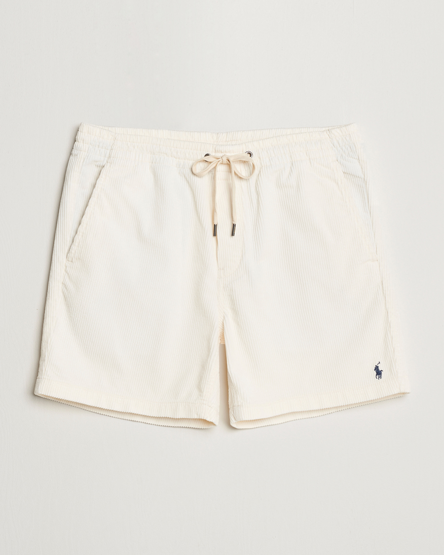 Mies | Shortsit | Polo Ralph Lauren | Prepster Corduroy Drawstring Shorts Warm White