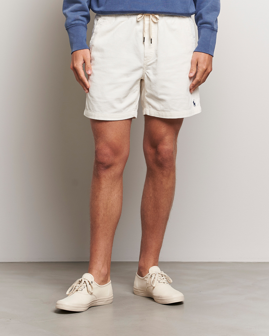 Mies | Shortsit | Polo Ralph Lauren | Prepster Corduroy Drawstring Shorts Warm White