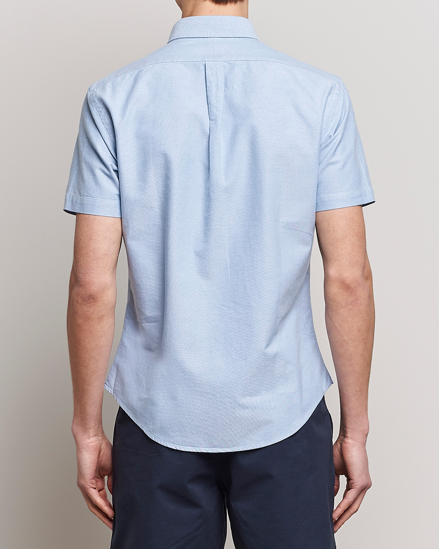 Mies | Kauluspaidat | Polo Ralph Lauren | Slim Fit Oxford Short Sleeve Shirt Blue