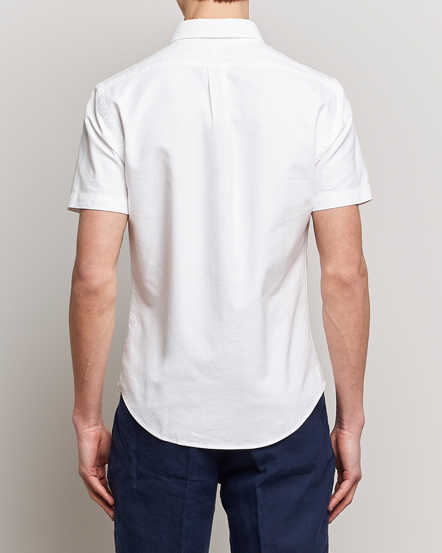 Mies | Kauluspaidat | Polo Ralph Lauren | Slim Fit Oxford Short Sleeve Shirt White