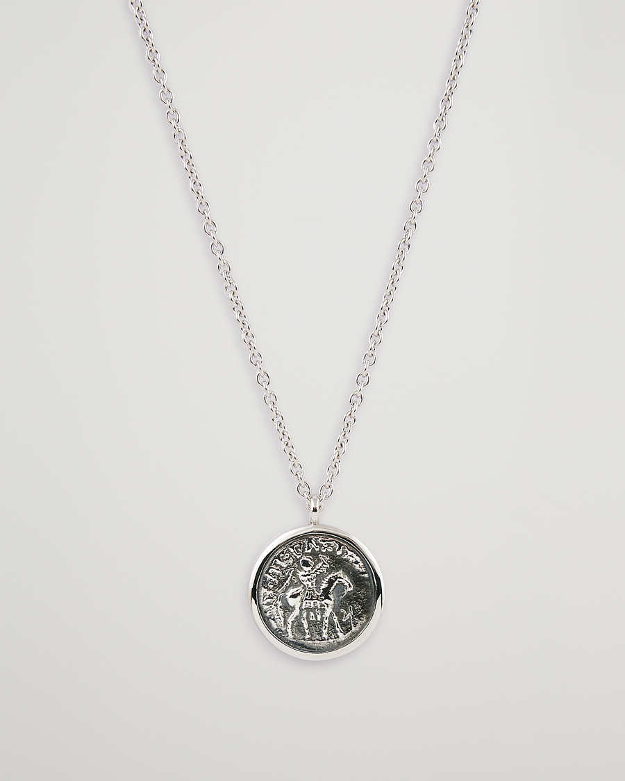 Miehet |  | Tom Wood | Coin Pendand Necklace Silver