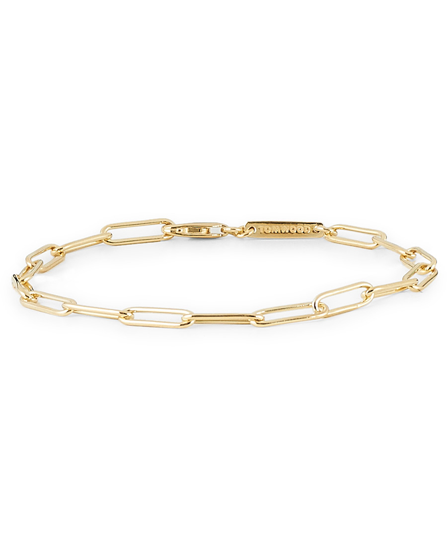 Mies | Tom Wood Box Bracelet Gold | Tom Wood | Box Bracelet Gold
